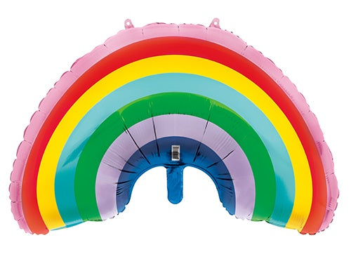 Giant Rainbow 91.4cm (36") Foil Balloon with Hang Tabs